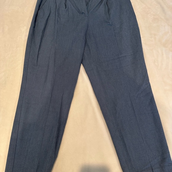 Express women’s cropped blue pantsuit size L - Picture 5 of 9